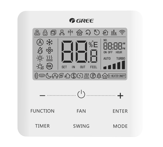 CANALIZZATA GREE ALTA CF022N4120+CF090W2230 GUD140W 45000 BTU trifase