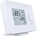 TERMOSTATO AMBIENTE CON DISPLAY RETROILLUMINATO -SILVER TA-S 