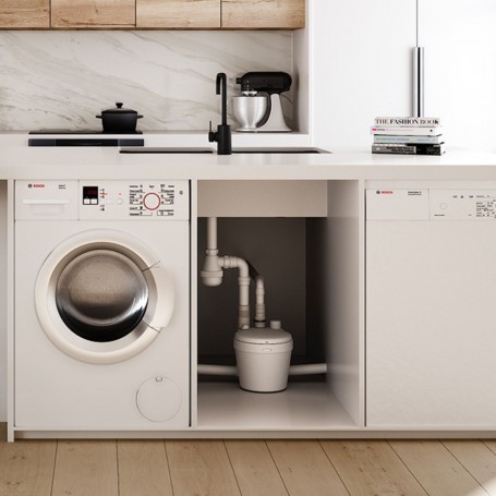 TRITURATORE-WATERSAN11 SCARICO ACQUE CHIARE (5UTENZE)