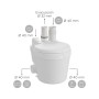 TRITURATORE-WATERSAN11 SCARICO ACQUE CHIARE (5UTENZE)