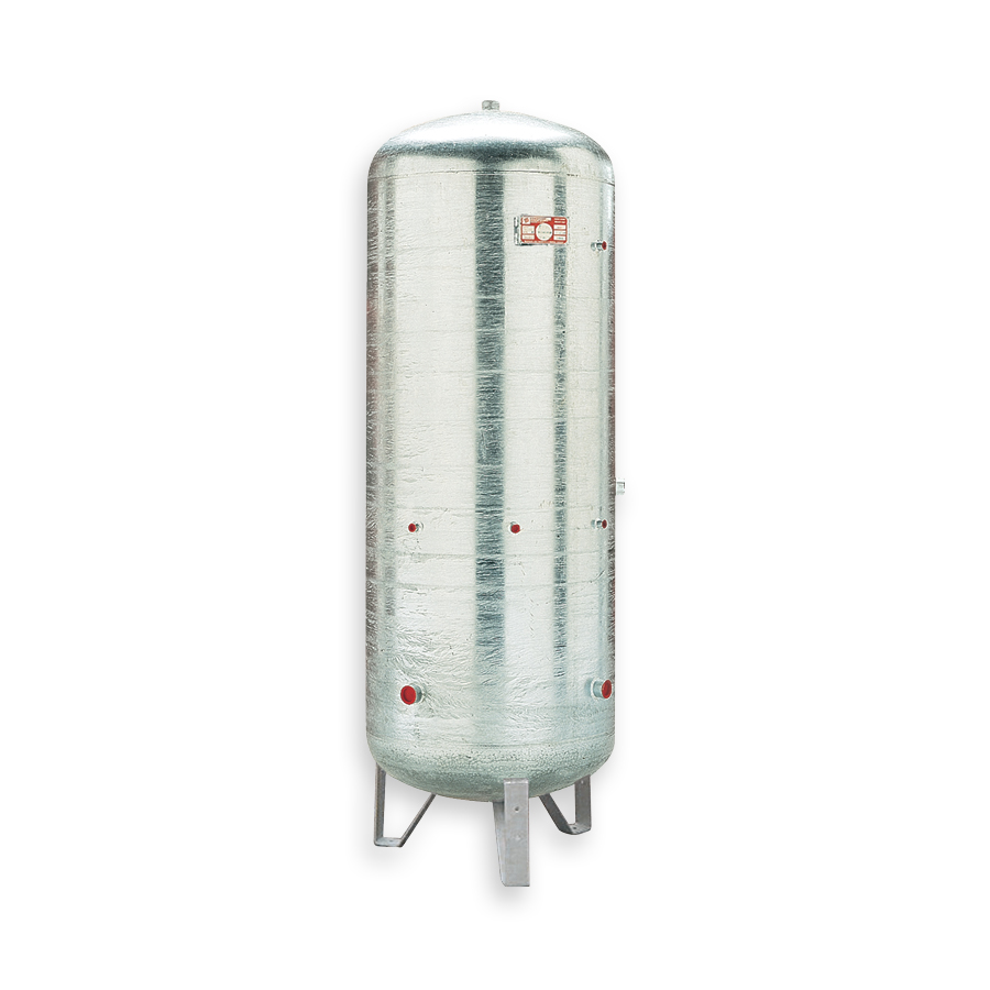 AUTOCLAVE COLLAUDATA ZINCATA VERTICALE lt. 100/8bar