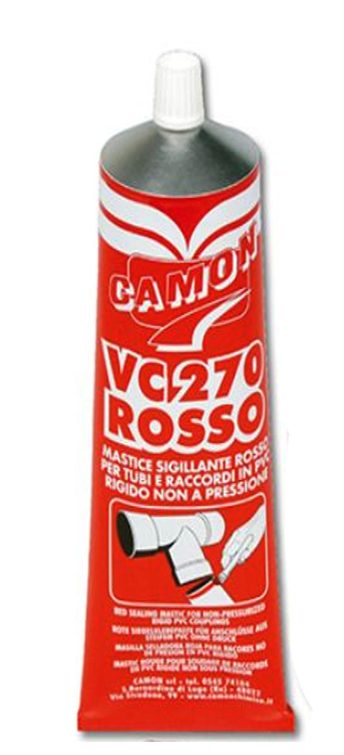 ADESIVO VC270 ROSSO 125gr TUBETTO