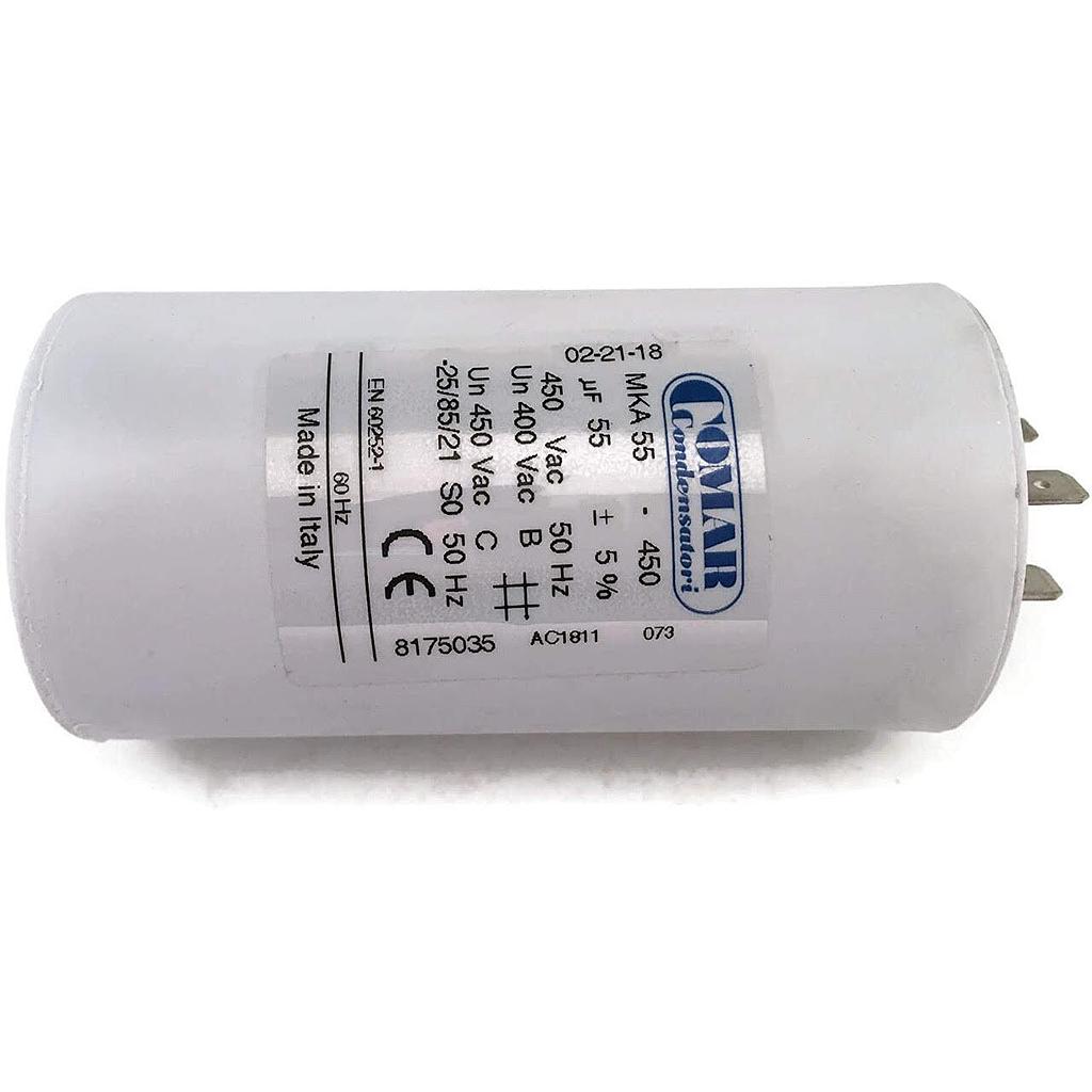 CONDENSATORE DA 12 MF 450 VOL.