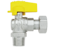 RUBINETTO GAS SQUADRA M GIRELLO 1/2X3/4
