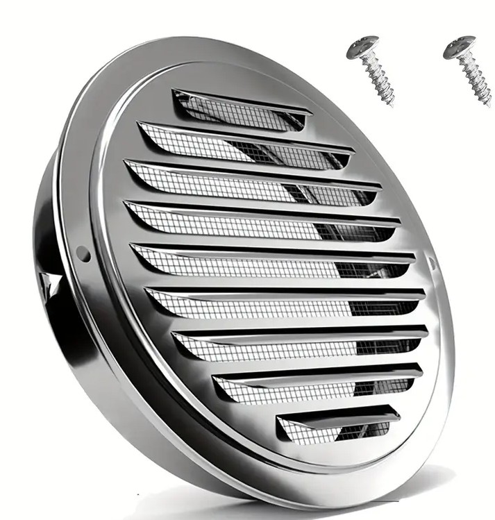 GRIGL.TONDA INCASSO 80 ALLUMIN