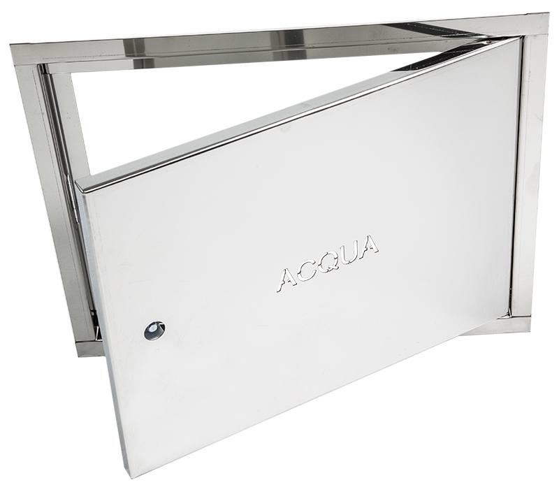 SPORTELLO CONTATORE ACQUA INOX 30X40X2