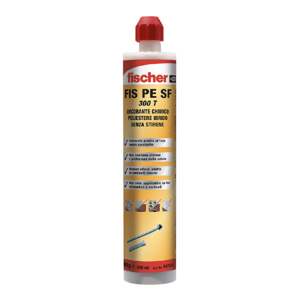 ANCORANTE CHIMICO FISCHER PE300SF490GR