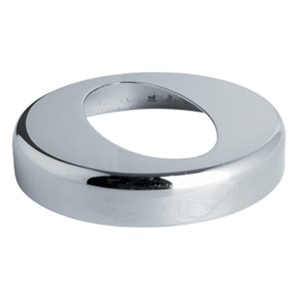 ROSONE D 95 MM FORO OVALE CROMATO