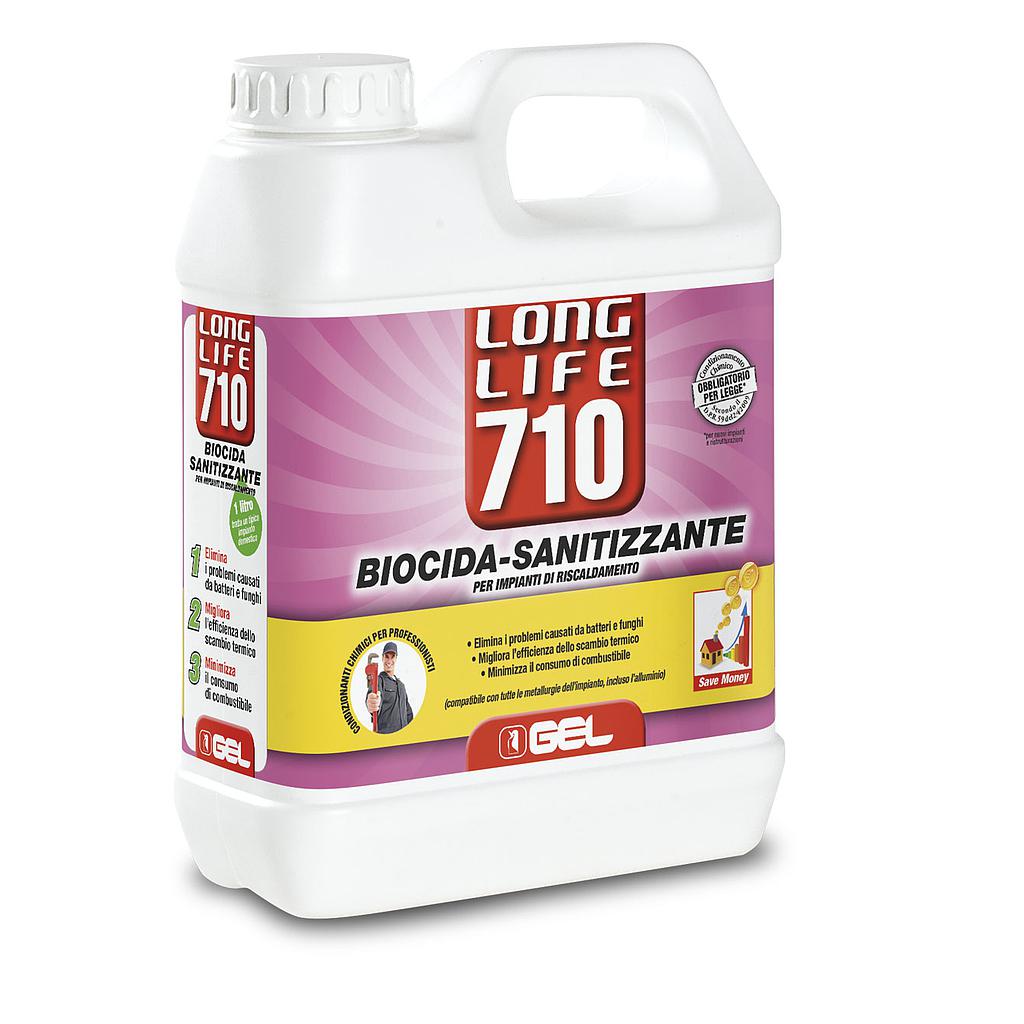 LONG LIFE 710  1 LT-PRODOTTO NON OSSIDANTE PER ELIMINAZIONE DELLA CARICA BATTERICA NEGLI IMPIANTI A PAVIMENTO