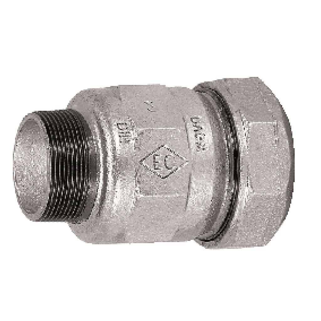 RACCORDO MASCHIO IN GHISA 1/2"