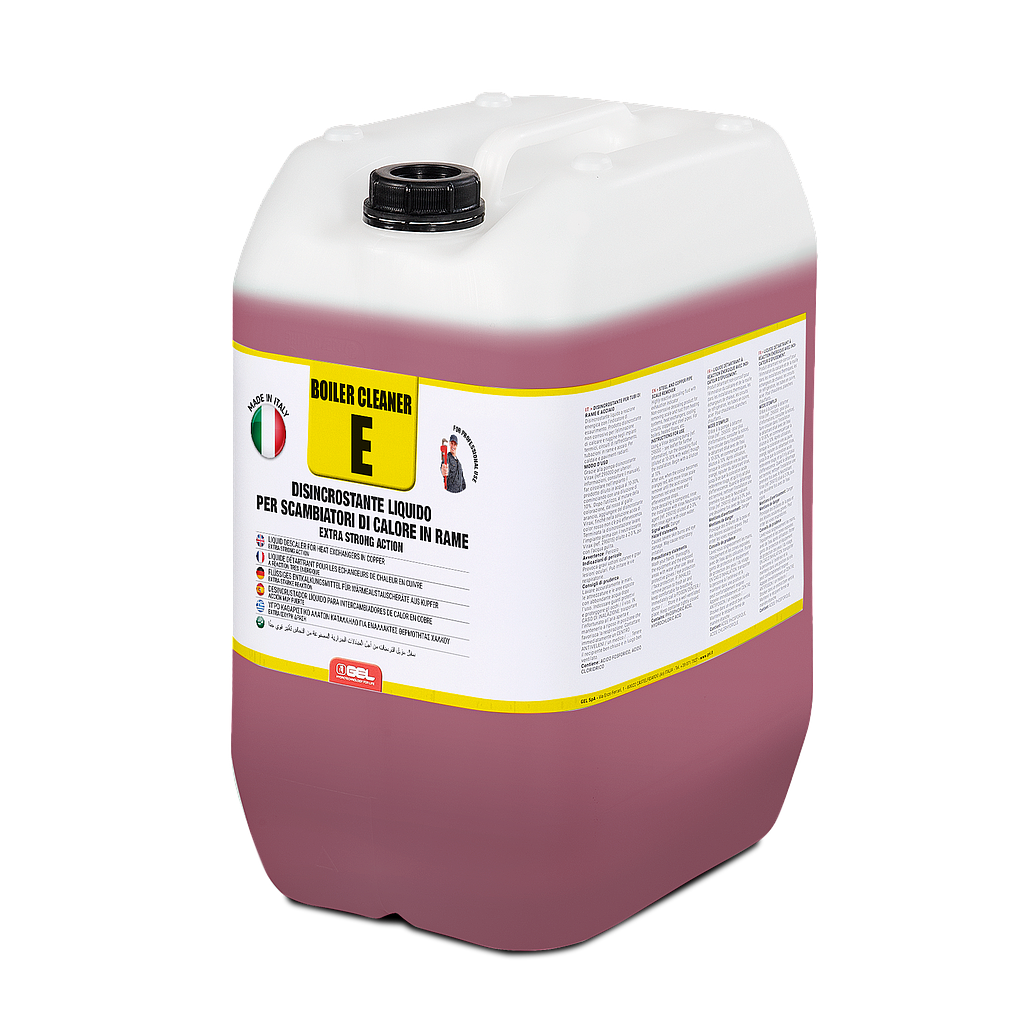 BOILER CLEANER E 5 KG LIQUIDO DISINCROSTANTE