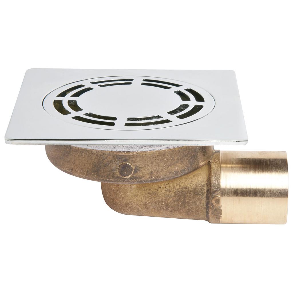 PILETTA PAVIMENTO 12x12 USCITA LISC. D40