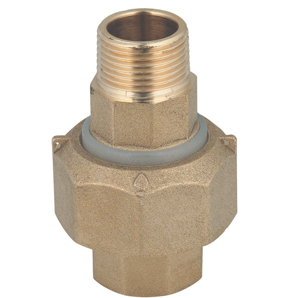 GIUNTO DIELETTRICO PER GAS 3 PZ SMONTABILE OTTONE MF 1"