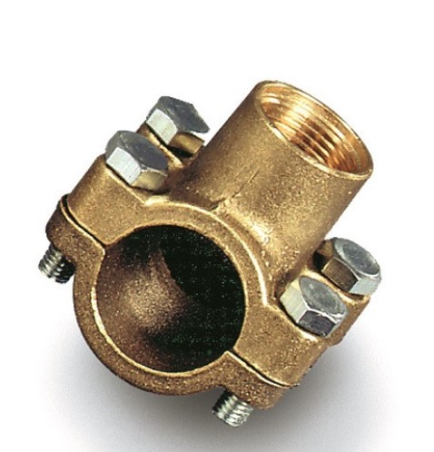 PRESA ACQUA OTTONE X TUBO 3/4"X1/2"