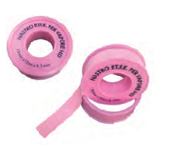 ROTOLO PTFE ALTA TEMPERATURE 12X12X0,1 ROSA