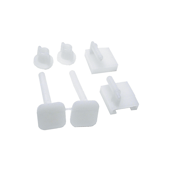 COPPIA CERNIERA PER SEDILE WC PVC+ACC.1122