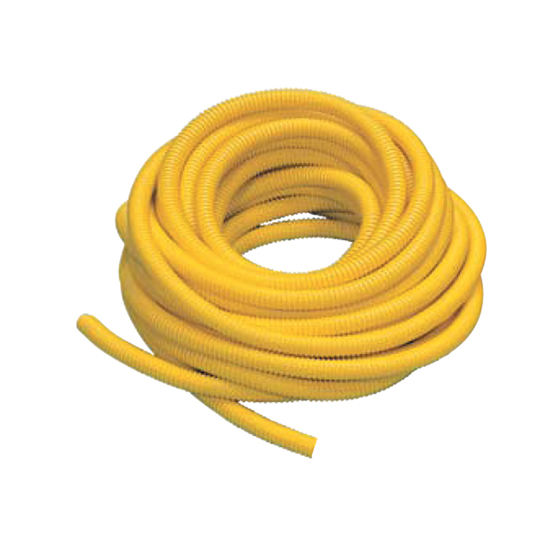 GUAINA FLESSIBILE SPIRALATA  GIALLA D20.1555