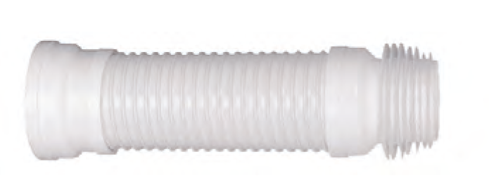 TUBO FLESSIBILE ESTENDIBILE PER WC L 250/350 PVC