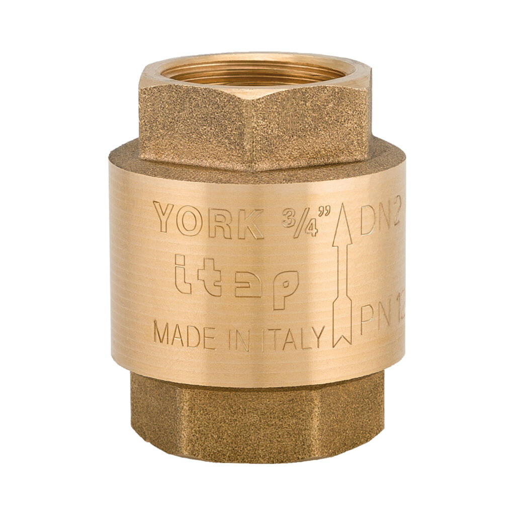 VALVOLA RITEGNO "YORK" F/F 3/4
