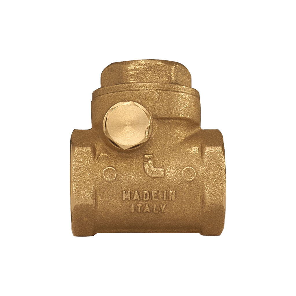 VALVOLA CLAPET SEDE GOMMA - 1" 1/2
