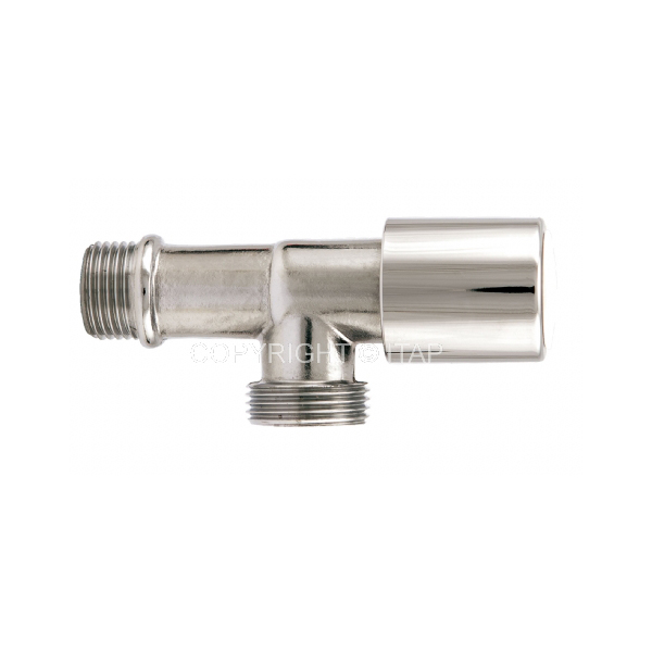 RUBINETTO ORIZZONTALE ATTACCO LAVATRICE PESANTE  1/2"