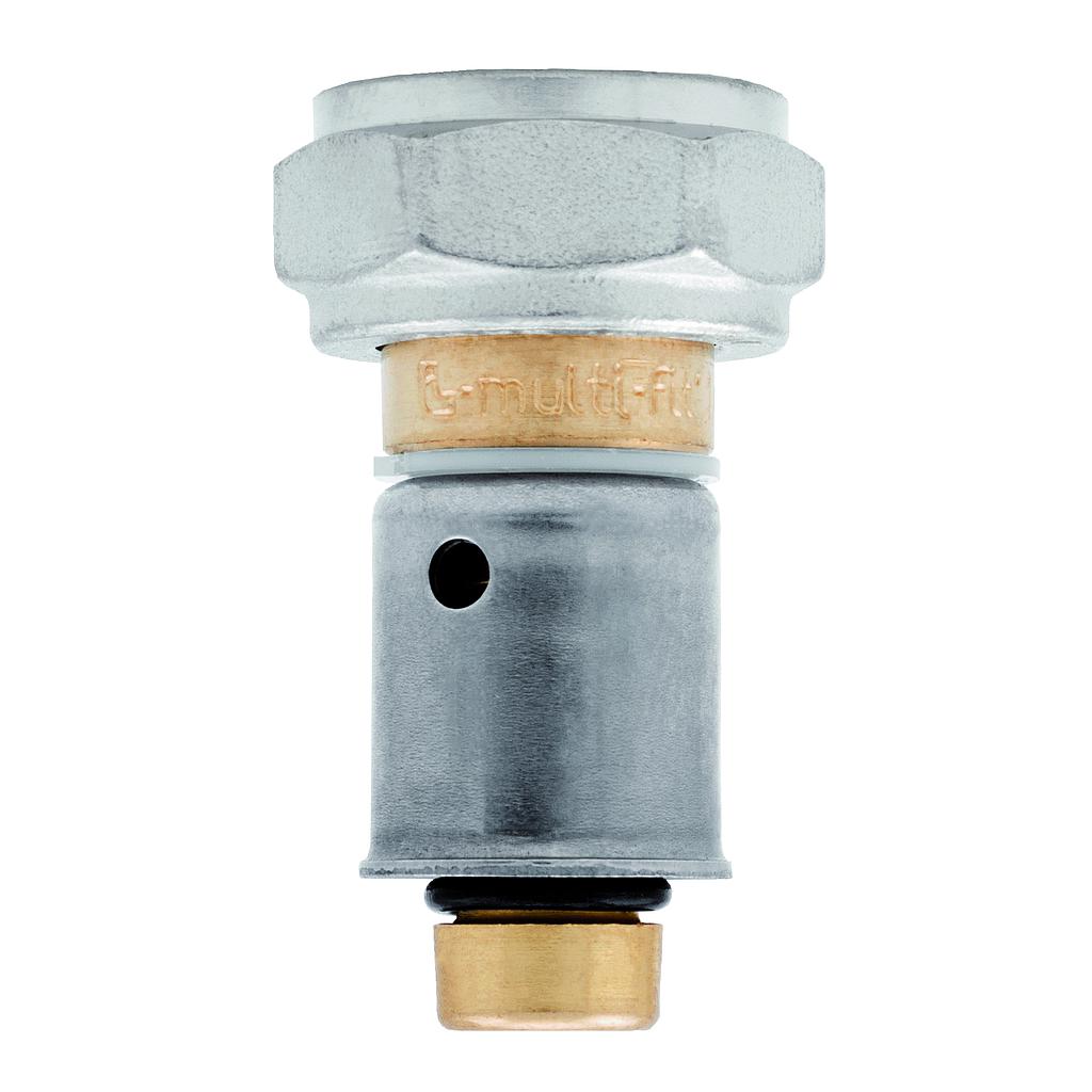 RACCORDO FEMMINA MULTIFIT 1/2 GAS 16X2,25