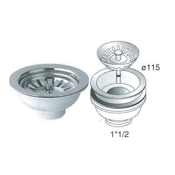 PILETTA BASKET SENZA TROPPO PIENO RAME