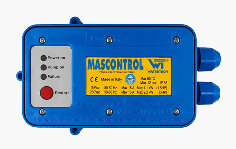 SCHEDA ELETTRICA PER MASCONTROL WATERTECH