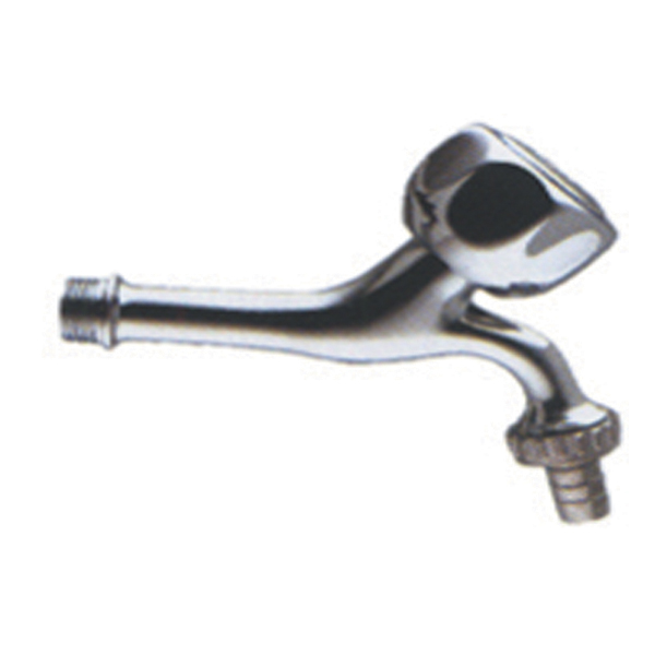 RUBINETTO INCLINATO CON PORTAGOMMA 1/2