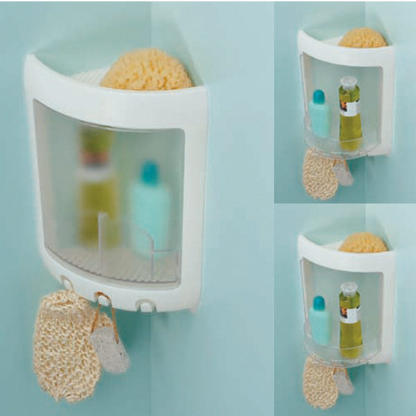 ANGOLARE DOPPIO LOOP BIANCO/TRASPARENTE