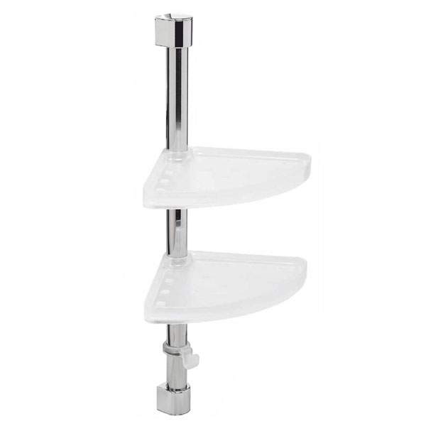 DOPPIA MENSOLA ORIENTABILE TWINNY 18x18x52 CR
