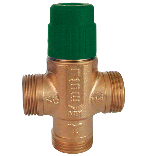 VALVOLA MISCELATRICE TERMOSTATICA DN20 M 3/4" TWR-RA