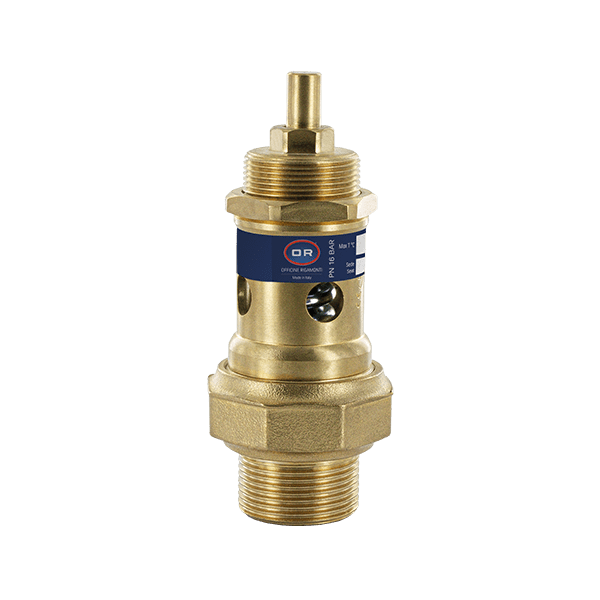 VALVOLA SICUREZZA A MOLLA SCARICO LIBERO 3/4