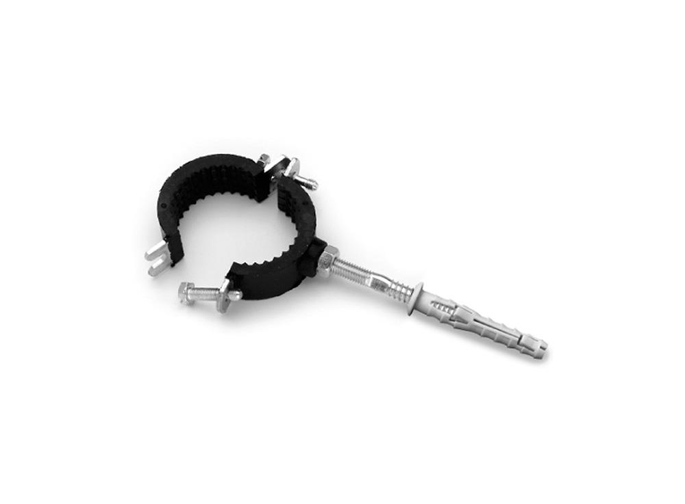 COLLARE CON RIVESTIMENTO IN GOMMA +VITE E TASELLO 2"1/2