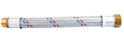 FLESSIBILE ANTIVIBRANTE MFP3/4" CM60 OTTONE