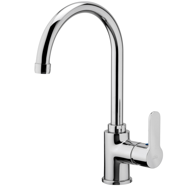 MISCELATORE LAVELLO CANNA TUBO SERIE BLU