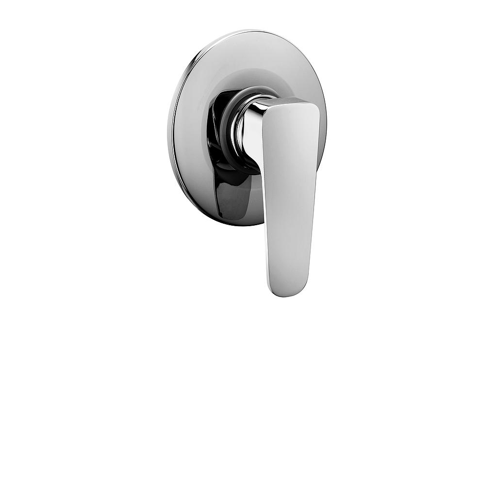 MISCELATORE INCASSO DOCCIA CROMATO  SERIE SLY