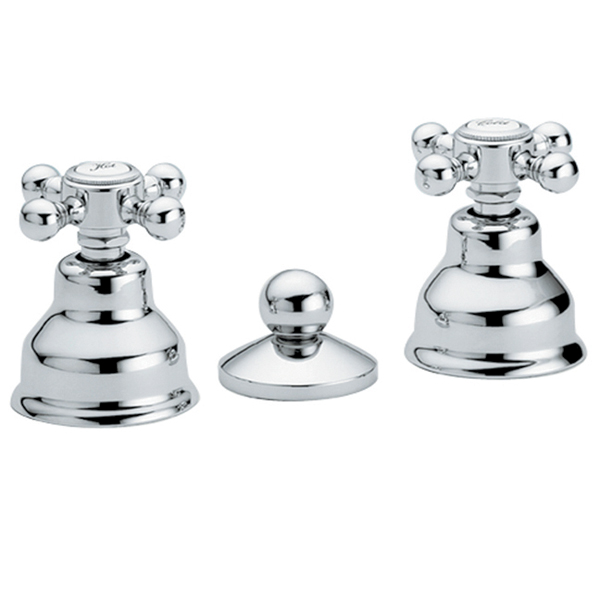 BATTERIA BIDET SCARICO AUTOMATICO 1"1/4 VIOLA