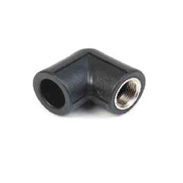GOMITO FEMMINA D.20X1/2" PPR NERO UV FITTINGS