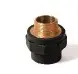 RACCORDO MASCHIO D.50X1"1/2 PPR NERO UV FITTINGS