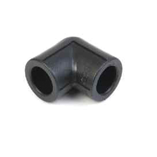 GOMITO DOPPIO 90° D.40 PPR NERO UV FITTINGS