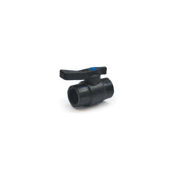 VALVOLA A SFERA D.40 PPR NERO UV FITTINGS