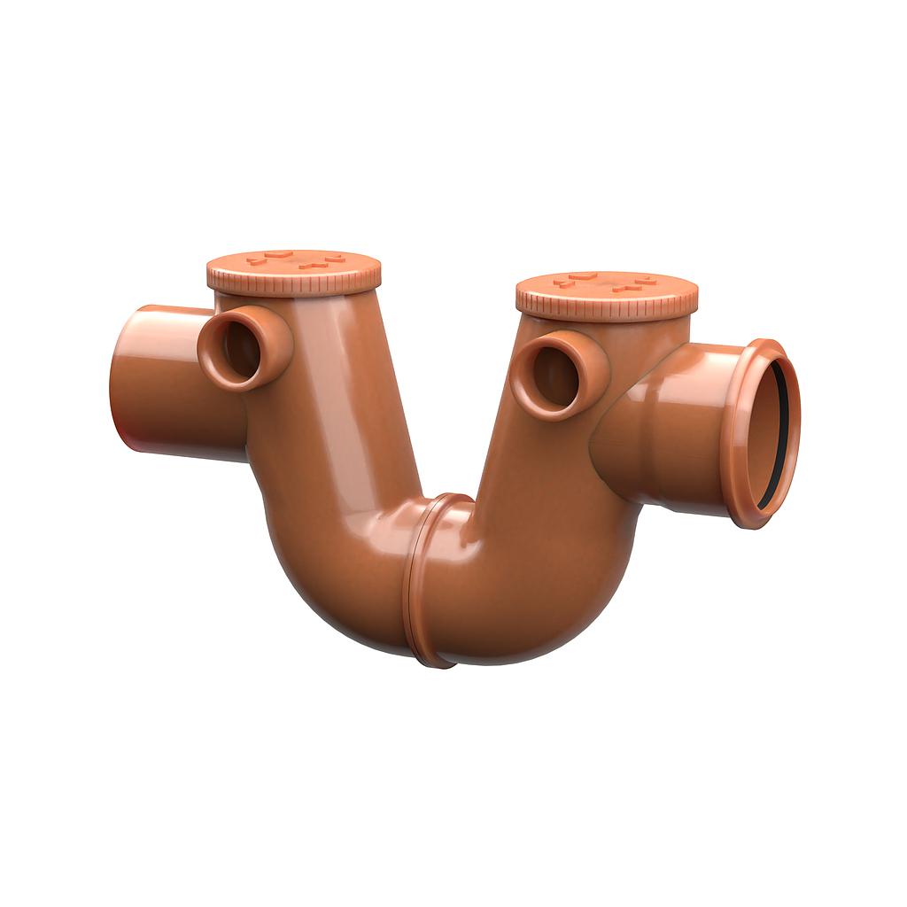 SIFONE A-N D.110 (O-RING) ROSSO