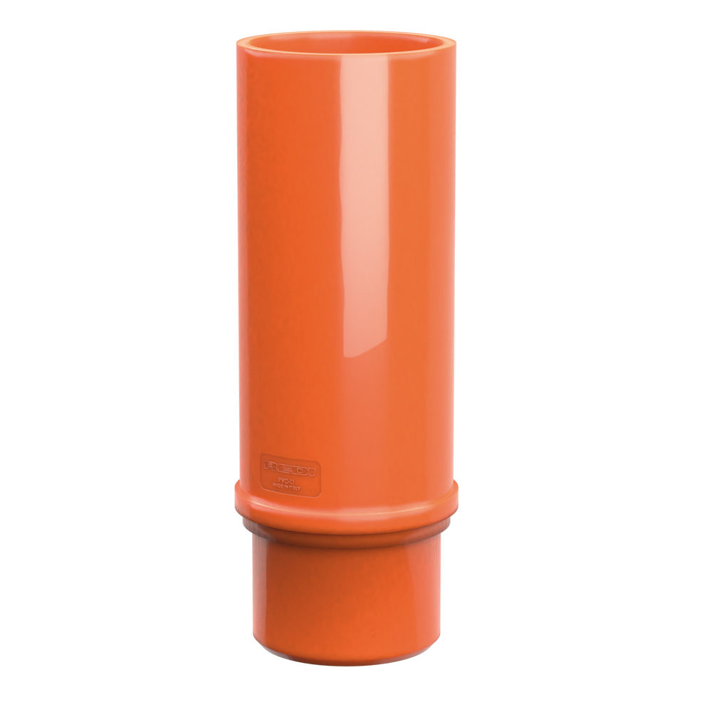 GIUNTO DI RIPARAZIONE CODOLO CORTO D63 ROSSO