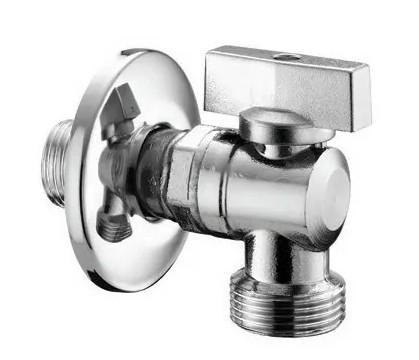 RUBINETTO A SFERA LAVATRICE 1/2X3/4 CON ROSONE