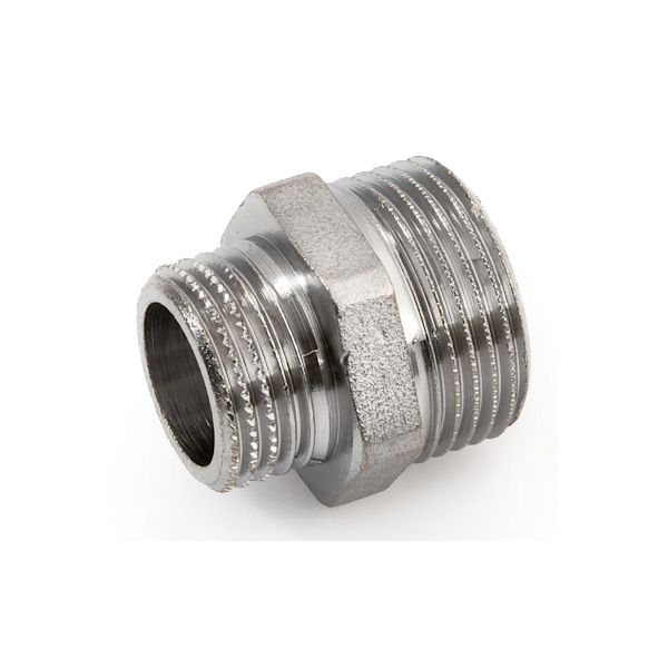 DOPPIA VITE RIDOTTA 3/4" X 1/2" CROMATA