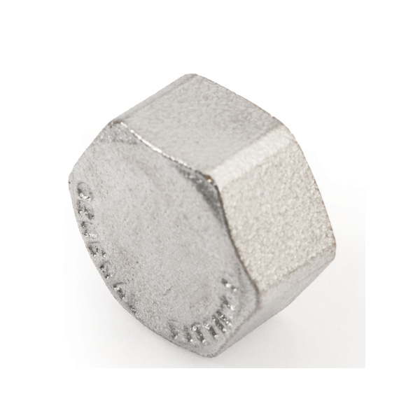 TAPPO FEMMINA 1/2" OTTONE CROMATO