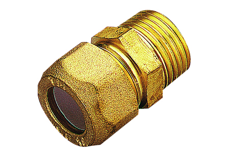 RACCORDO MASCHIO OTTONE BLOCCARE 1/2"X10 R