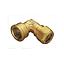 GOMITO FEMMINA OTTONE BLOCCARE 3/8"x12