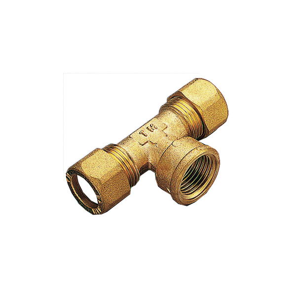 TEE  FEMMINA OTTONE BLOCCARE  12X1/2"X12